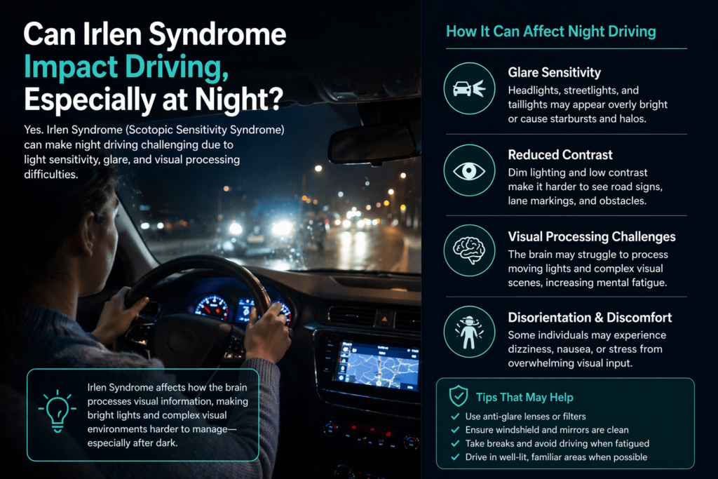 Irlen Syndrome affecting driving
