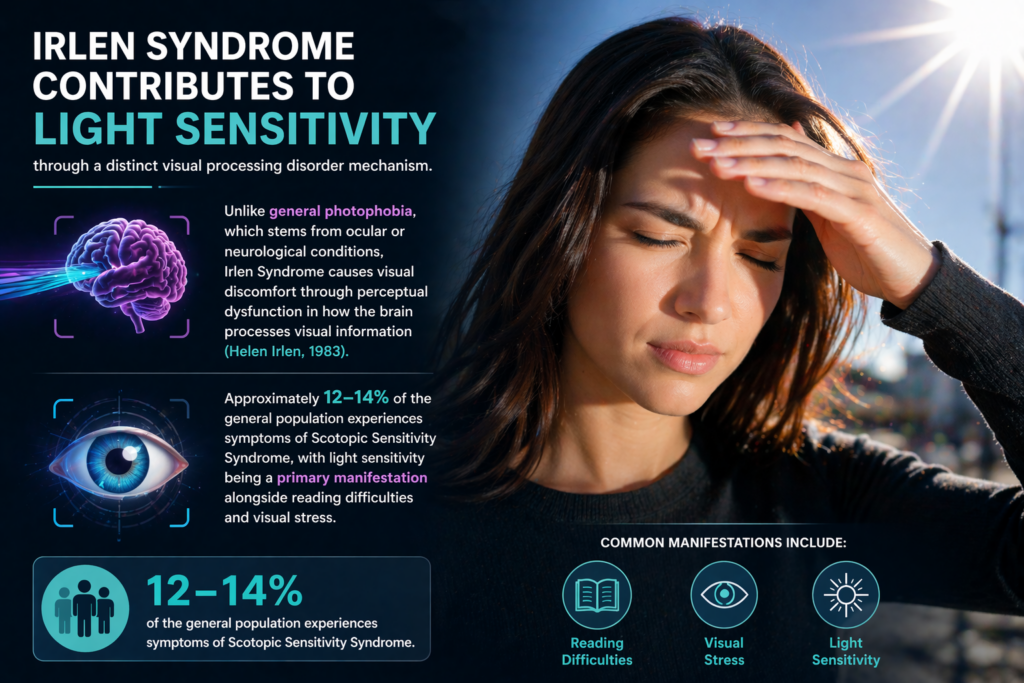 Does Irlen Syndrome Cause Sensitivity to Bright Lights